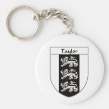 Taylor-Wappen/Familienwappen Schlüsselanhänger