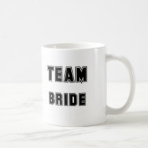 Team-Braut Kaffeetassen