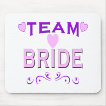 Team-Braut Mauspad