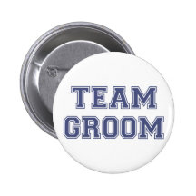 Team-Bräutigam Anstecknadelbuttons