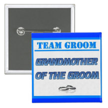 Team-Bräutigam-Großmutter Anstecknadel