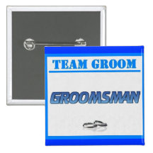 Team-Bräutigam-Trauzeuge Button