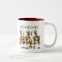 Team der Ren-T-Shirts und der Geschenke Kaffee Haferl