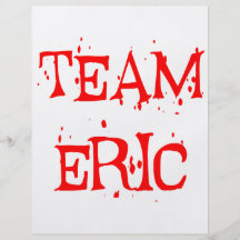 Team Eric Flyer Druck
