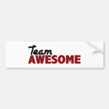 Team fantastisch autosticker