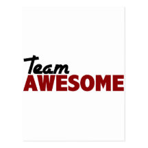 Team fantastisch postkarten