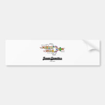 Team-Genetik (DNS-Reproduktion) Auto Sticker