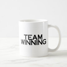Team-Gewinnen Kaffeetassen