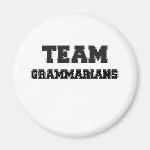 Team-Grammatiker Kühlschrankmagnet