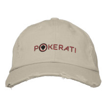 Team Pokerati Hut Bestickte Mützen