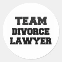 Team-Scheidungsanwalt Sticker