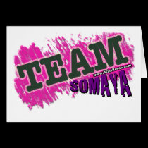 TEAM SOMAYA - Lila karten