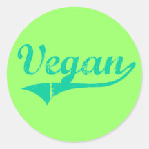 Team-vegane Aufkleber