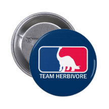 Teamherbivore-Vegetarier vegan Button