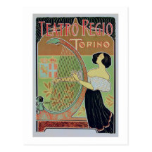 Teatro Regio Torino (königliches Theater) Postkarte