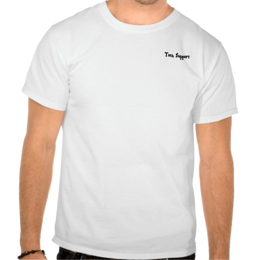 Technische Unterstützung T-shirt