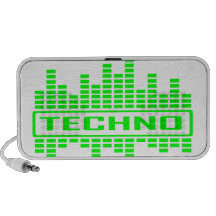 Techno Tempoentwurf Mini Lautsprecher