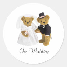 teddie Hochzeit Stickers