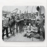 Teddy Roosevelt mit Crew, frühe 1900s Mousepad