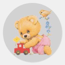 Teddybär-Aufkleber
