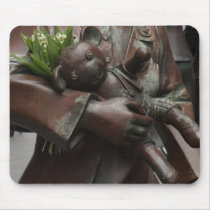 Teddybärskulptur mauspads