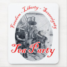 Tee-Party - Freiheit, Freiheit, Souveränität Mousepad