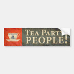 Tee-Party-Leute! Autosticker