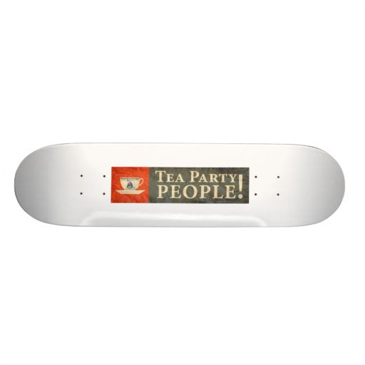 Tee-Party-Leute! Personalisierte Skateboarddecks