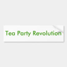 Tee-Party-Revolution Auto Sticker