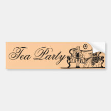Tee-Party-Stoßaufkleber Auto Aufkleber