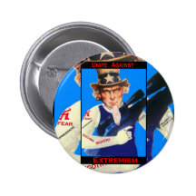 Tee-Party vereinigen aginst Extremismus, Tee-Party Anstecknadelbuttons