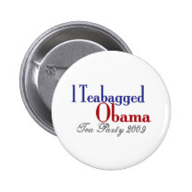Teebeutel Obama (Tee-Party 2009) Button