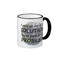 Teil des Lösungsbechers Kaffeetasse