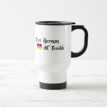 Teil-Deutscher alles Problem Tee Haferl