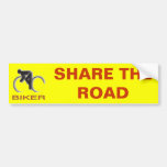 TEILEN SIE DIE STRASSE AUTO AUFKLEBER