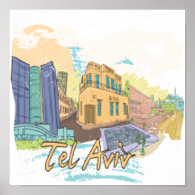 Tel Aviv Plakat