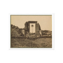 Tempel von Amenophis, Ägypten circa 1867 Gespannte Galerie Drucke