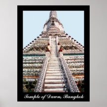 Temple of Dawn ~Bangkok, Fotoplakat