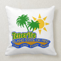 Teneriffa-Insel-Staat des Sinneskissens
