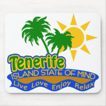 Teneriffa-Staat von Verstandmousepad