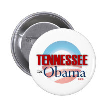 TENNESSEE für Obama Button