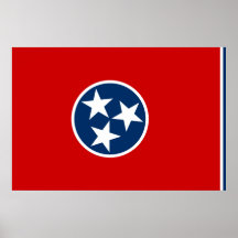 Tennessee, Vereinigte Staaten kennzeichnen Poster