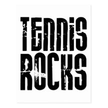 Tennis-Felsen Postkarten