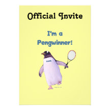 Tennis-Pinguin Ankündigungen