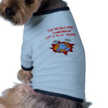 TENNIS.png Hund Tshirts