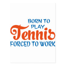 Tennis Postkarten