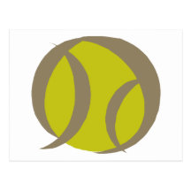 Tennis Postkarten