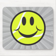 Tennisball-Smiley Mauspads