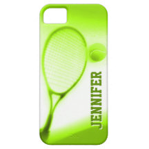 Tennisball- und Schlägersport grünt iphone 5 Kaste iPhone 5 Schutzhülle