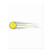 TennisballSwish Postkarten